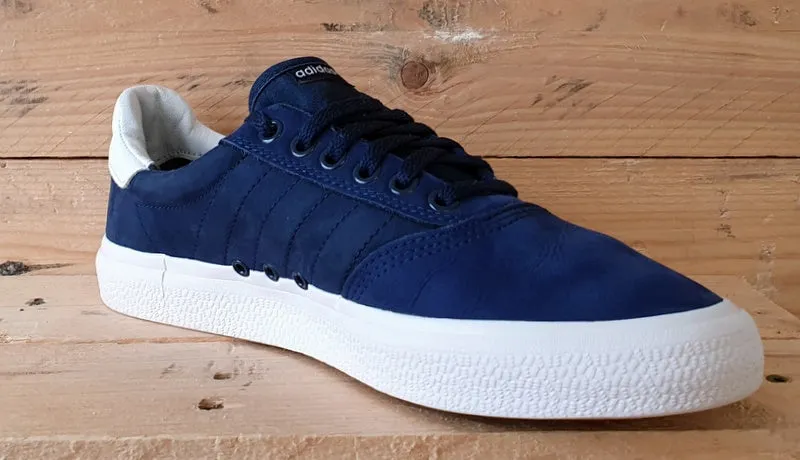 Adidas Original 3MC Low Canvas Trainers UK7/US7.5/E40.5 B22707 Blue/White