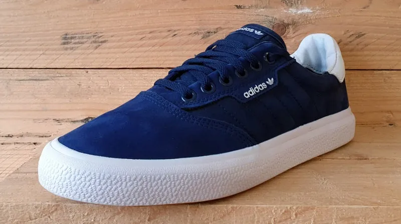 Adidas Original 3MC Low Canvas Trainers UK7/US7.5/E40.5 B22707 Blue/White