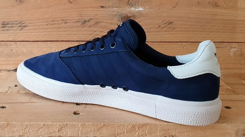 Adidas Original 3MC Low Canvas Trainers UK7/US7.5/E40.5 B22707 Blue/White
