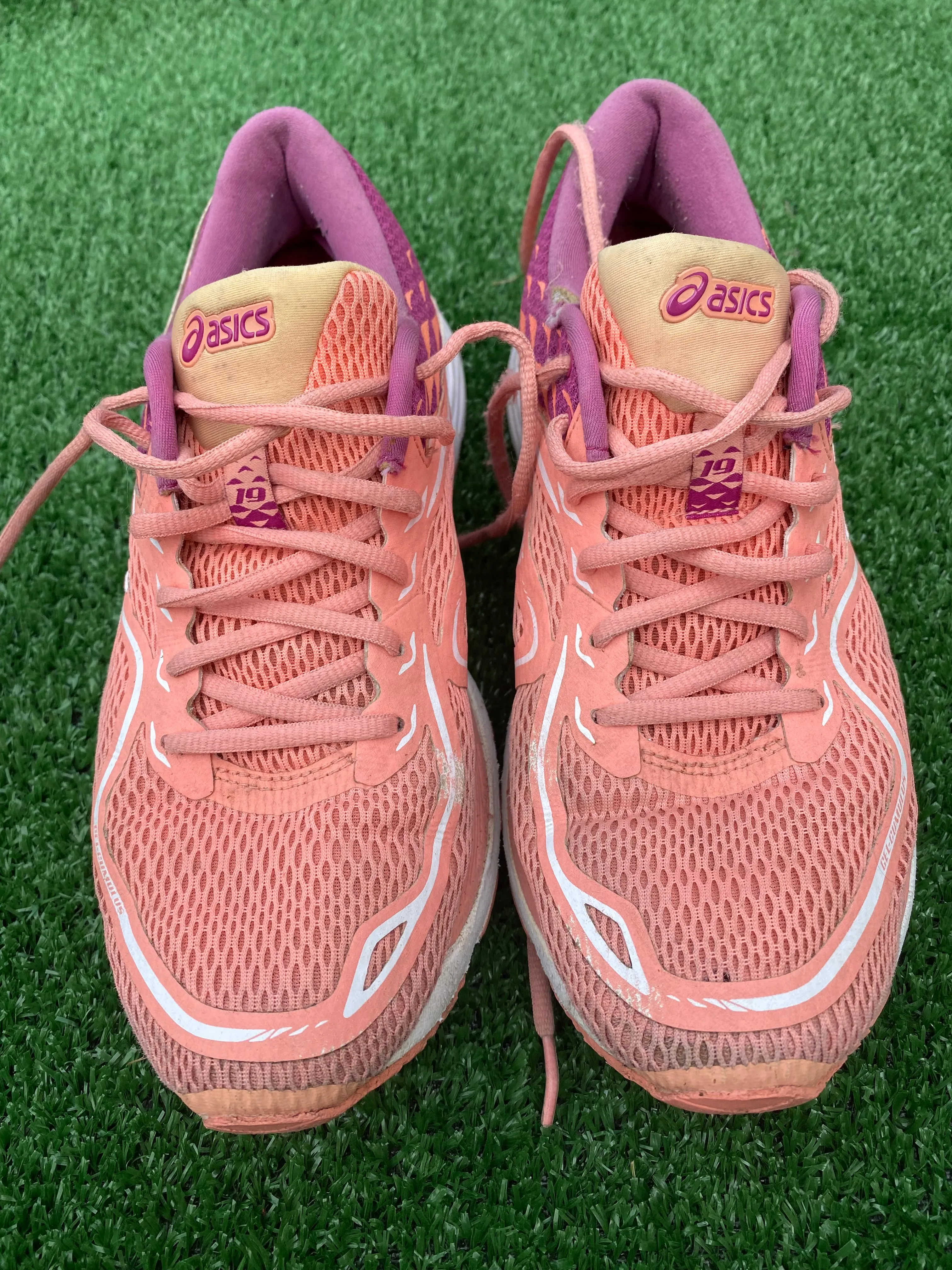 Asics Fluid Ride Pink Womans Size 9 EU Females 42.5 Trainers