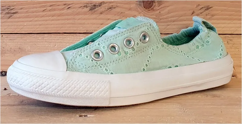 Converse Chuck Taylor All Star Low Canvas Trainers UK5/US7/EU37.5 543308F Green