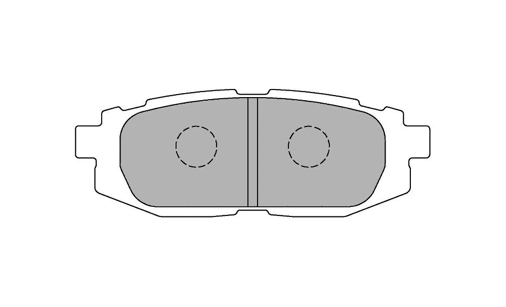 FERODO FCP4187H DS2500 Brake pads (rear) for SUBARU BRZ, TOYOTA 86
